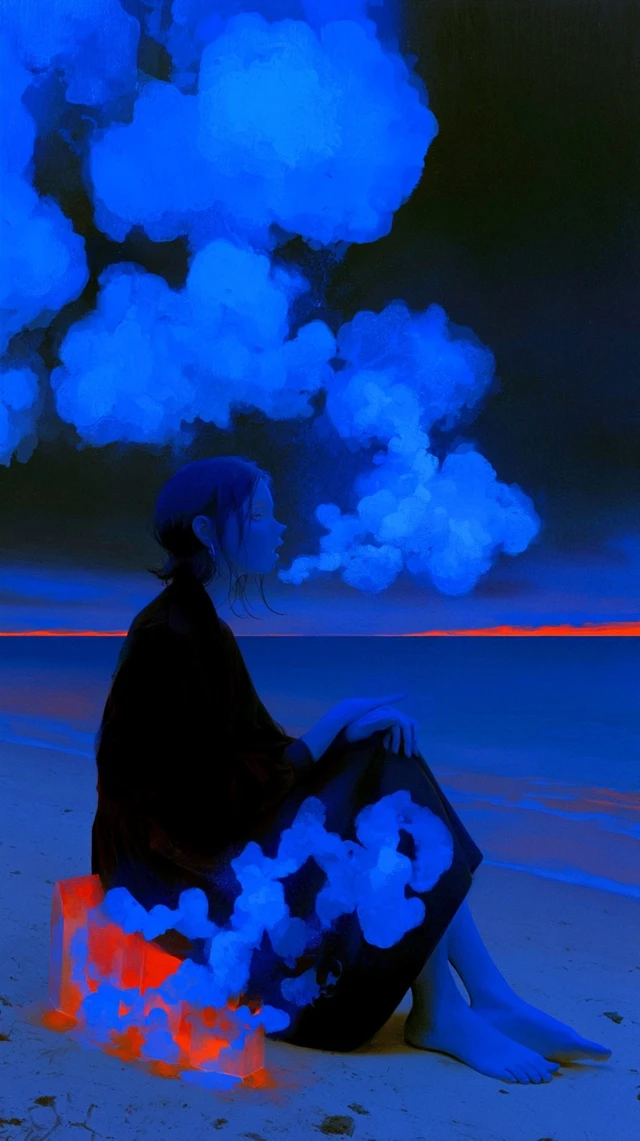 As peaceful as breathing