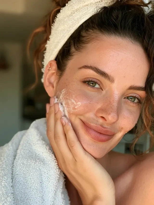 skincare at home