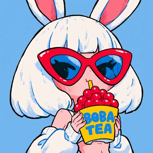 boba tea girl